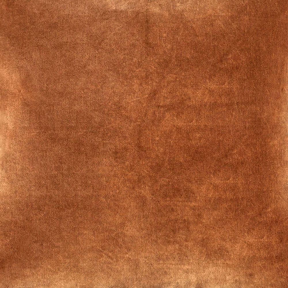 Classic Home Heirloom 18&quot; Square Throw Pillow in Hazel Brown, , large