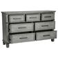 Ashley Russelyn 4-Piece Cal King Storage Bed Set in Gray, , large