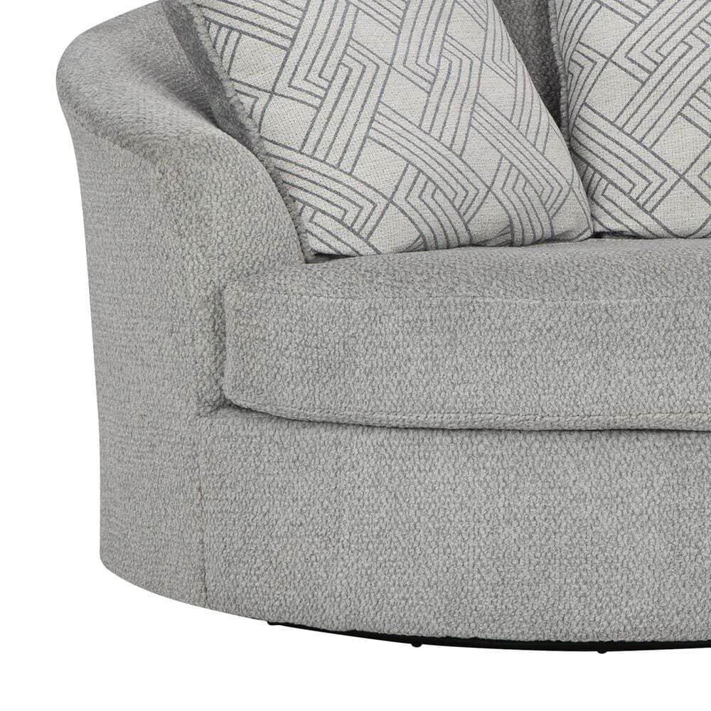 Casselbury Swivel Chair - Cement Casselbury Swivel Chair - Cement