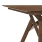 Blue River Cortina and Polly 5-Piece Rectangle Dining Set in Walnut, , large