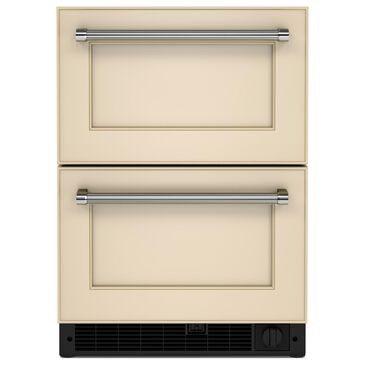 Whirlpool 24" Panel-Ready Undercounter Double-Drawer Refrigerator Freezer, , large