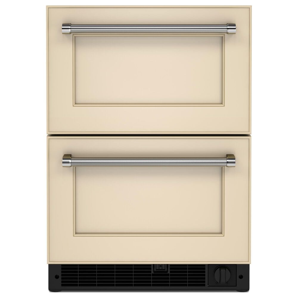 Whirlpool 24" Panel-Ready Undercounter Double-Drawer Refrigerator Freezer, , large