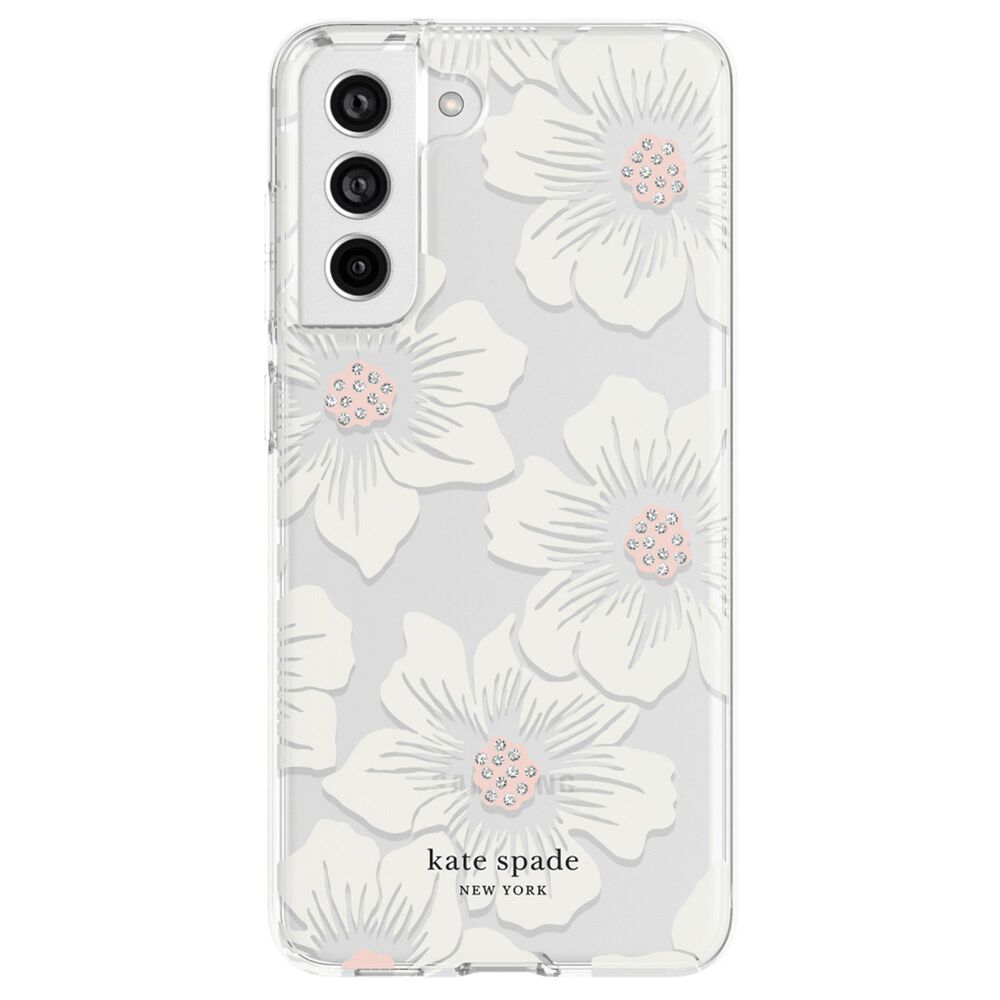 Kate Spade New York Hardshell Case for Samsung Galaxy S21 FE 5G in Hollyhock Floral, , large