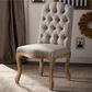Baxton Studio Hudson Side Chair in Weathered Oak, , large