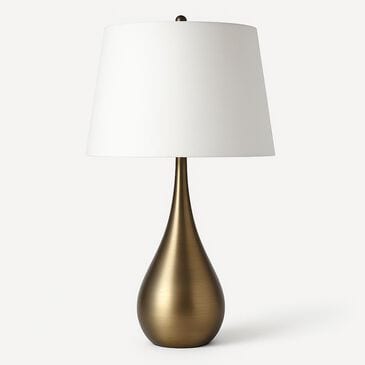 Grandview Gallery 30" Teardrop Table Lamp in Gold, , large
