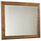 Viceray Collections Crafted Oak Landscape Mirror in Natural, , large