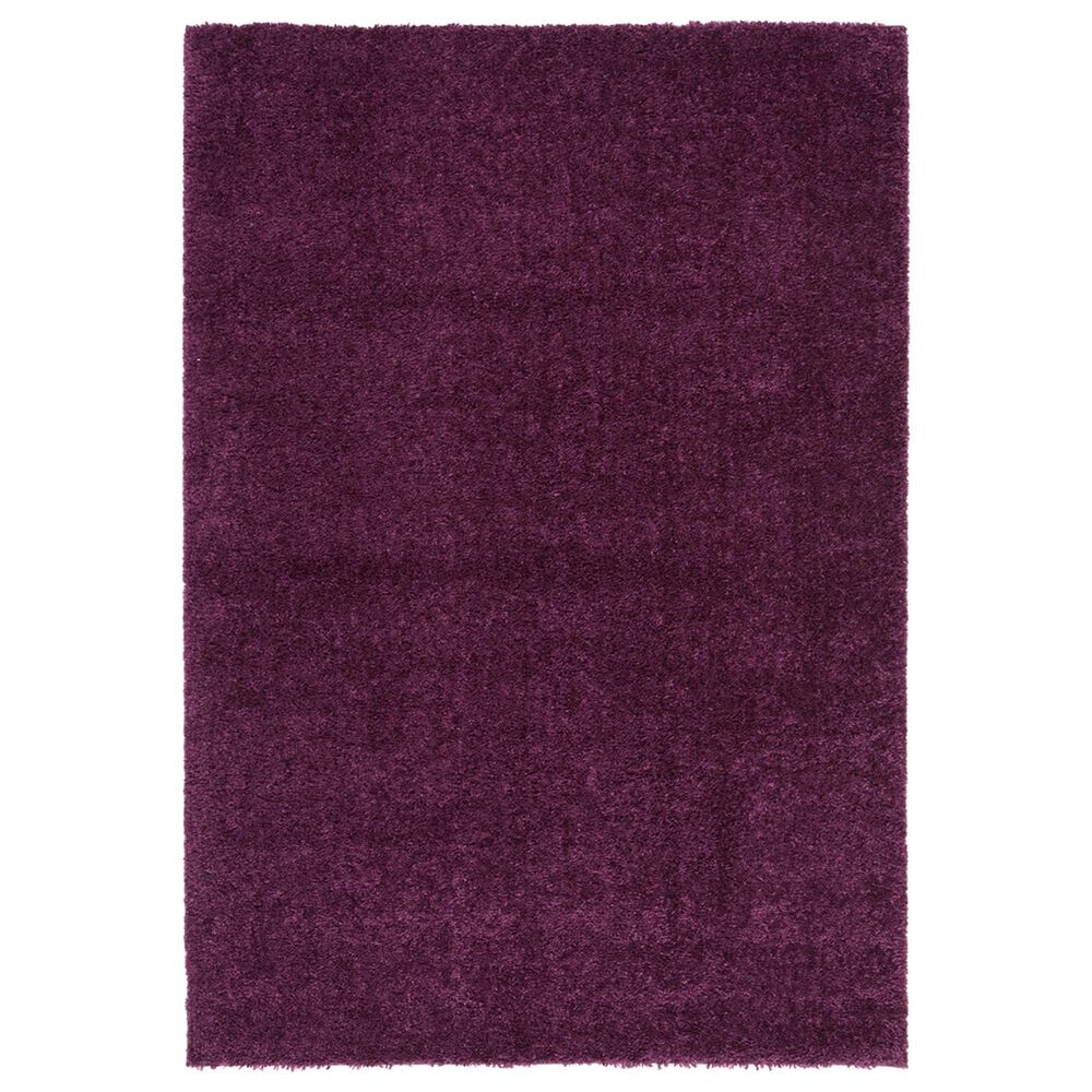 Safavieh August Shag 10" x 14" Purple Area Rug, , large