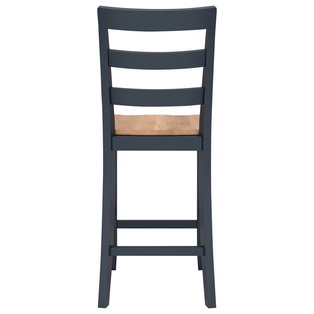 Ashley Gesthaven 3-Piece Counter Height Dining Set in Natural and Blue, , large