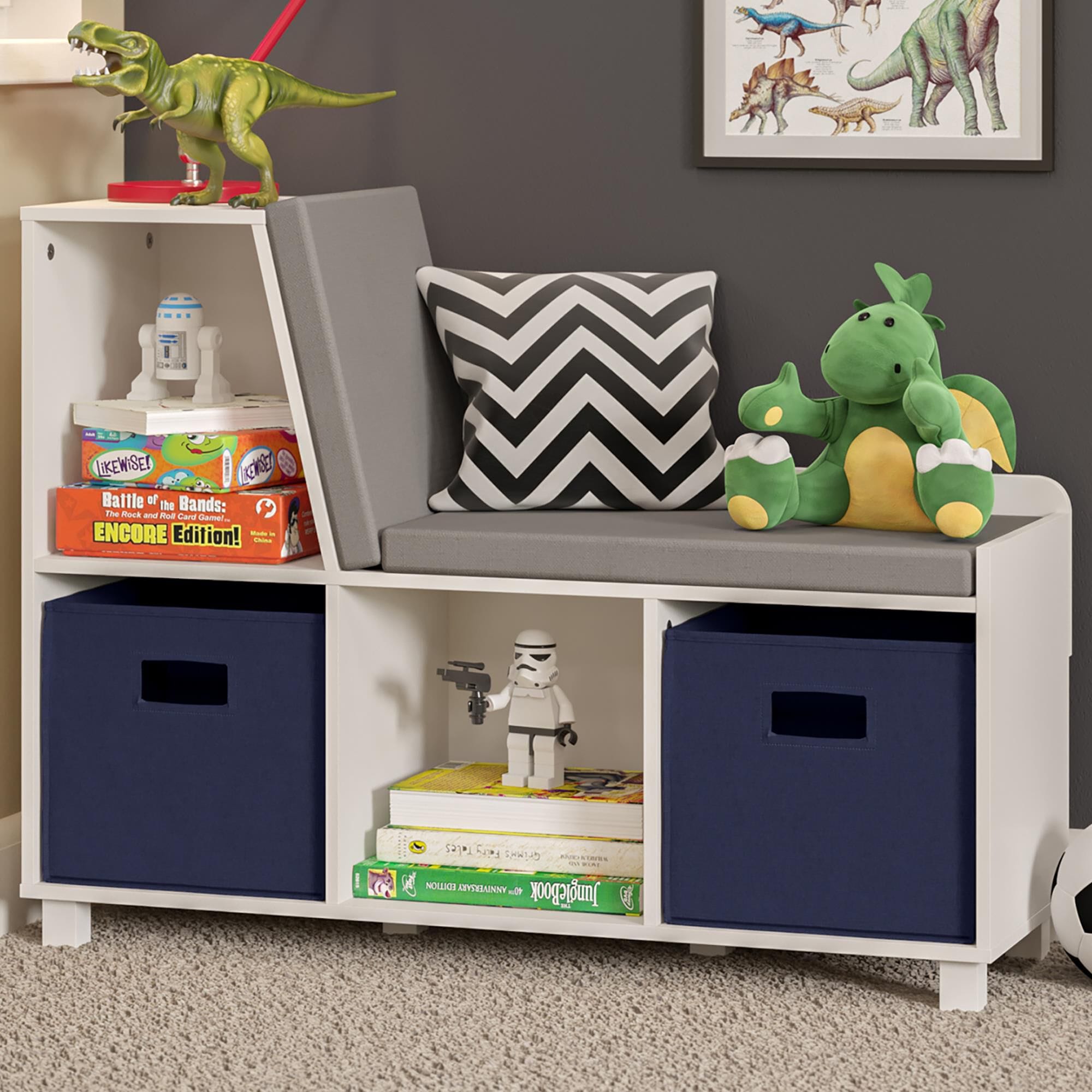Kid bench with store storage