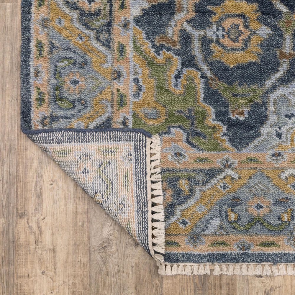 Oriental Weavers Majorca Blue and Green 9&#39; x 12&#39; Area Rug, , large