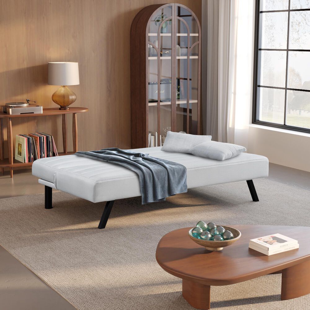 Lifestyle Solutions Dakota Convertible Sofa in Ivory, , large