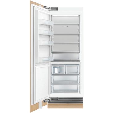 Fisher and Paykel 30" Integrated Column Freezer with Icemaker on Left Hinge, , large