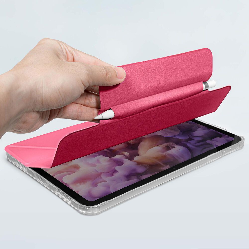 LAUT Huex Folio Versatile Stand Case with Stylus Pen Slot for iPad Pro 11&quot; in Pink, , large