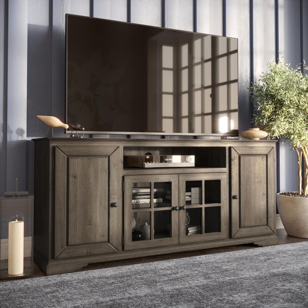 Tiddal Home Hamilton 74&quot; Console in Storm Gray, , large