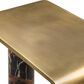 Uttermost Pillar of Strength Accent Table in Antique Brass, , large
