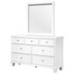 Ashley Fortman 3-Piece Queen Panel Bed Set in White, , large
