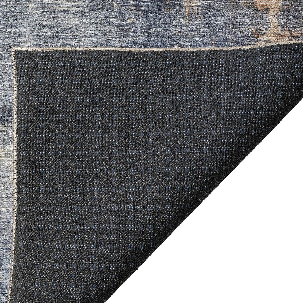 Dalyn Rug Company Nouveau NV25 2&#39;3&quot; x 7&#39;6&quot; Denim Indoor/Outdoor Runner, , large