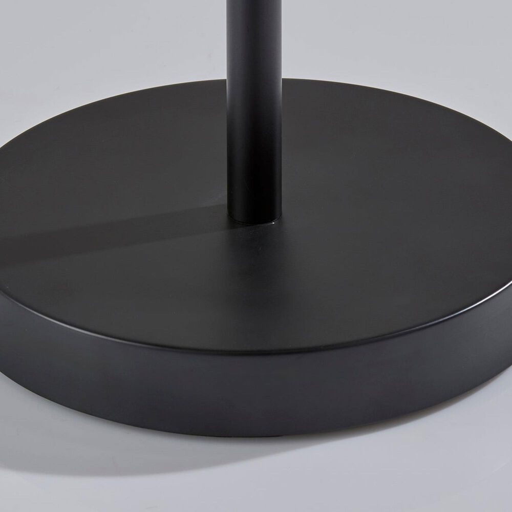 Adesso Caldwell Floor Lamp in Black and Natural, , large