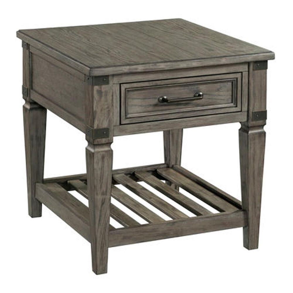 Hawthorne Furniture Foundry End Table in Pewter, , large