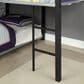 Furniture of America Hatch Twin Triple Bunk Bed in Sand Black and Silver, , large