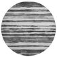 Dalyn Rug Company Neo NO16 8" Round Charcoal Area Rug, , large