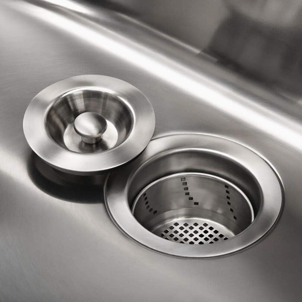 Blanco 3-In-1 Disposal Flange in Stainless Steel, , large