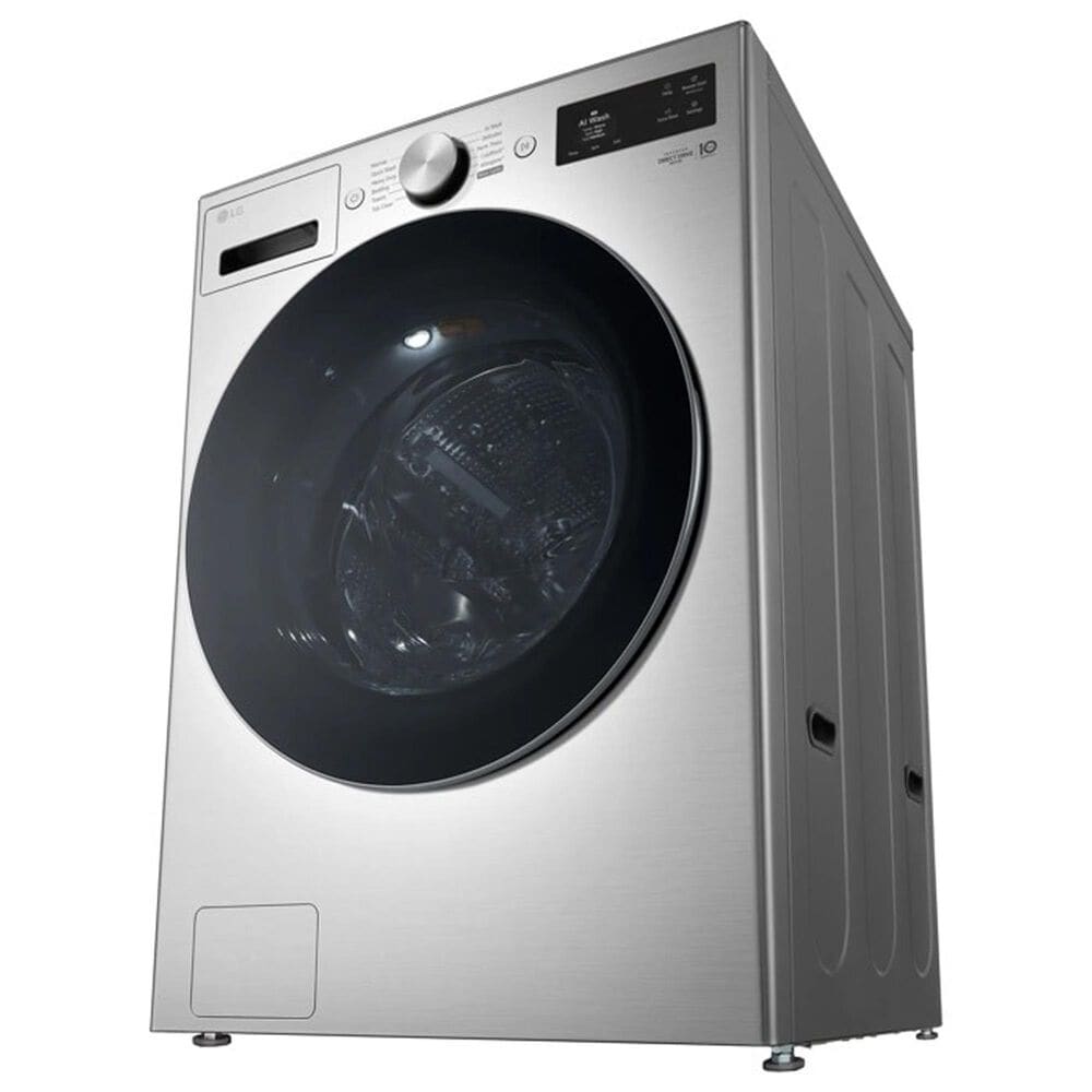 LG 5 Cu. Ft. Smart Front Load Washer and 7.4 Cu. Ft. Electric Dryer Laundry Pair in Graphite Steel, , large