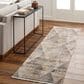 Surya Aida AAD-2308 2"7" x 9" Beige, Tan, Gray, Ivory and Medium Gray Runner, , large