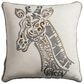 Rizzy Home 18" x 18" Poly Fill Pillow in Gray, , large