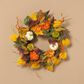 The Gerson Company 26" Harvest Wreath with Pumpkin and Berry in Orange, , large