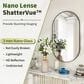 HOMLUX 22" x 38" Oval Wall Mirror in Black, , large