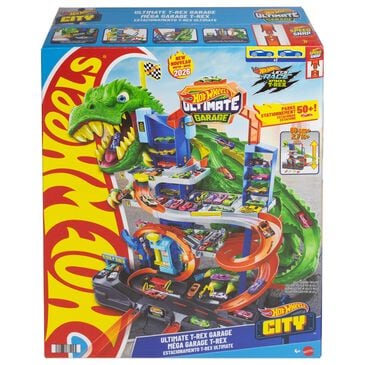 Hot Wheels City Ultimate T-Rex Garage Playset, , large