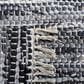 Safavieh Montauk MTK251 8" x 10" Grey and Black Area Rug, , large
