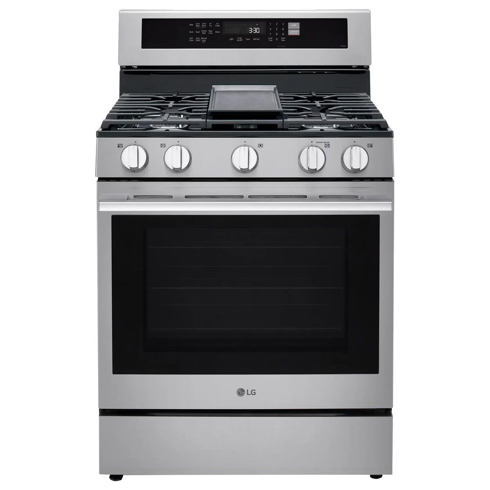 LG 6.3 Cu. Ft. Freestanding Gas Range in PrintProof Stainless Steel, , large