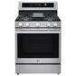 LG 6.3 Cu. Ft. Freestanding Gas Range in PrintProof Stainless Steel, , large