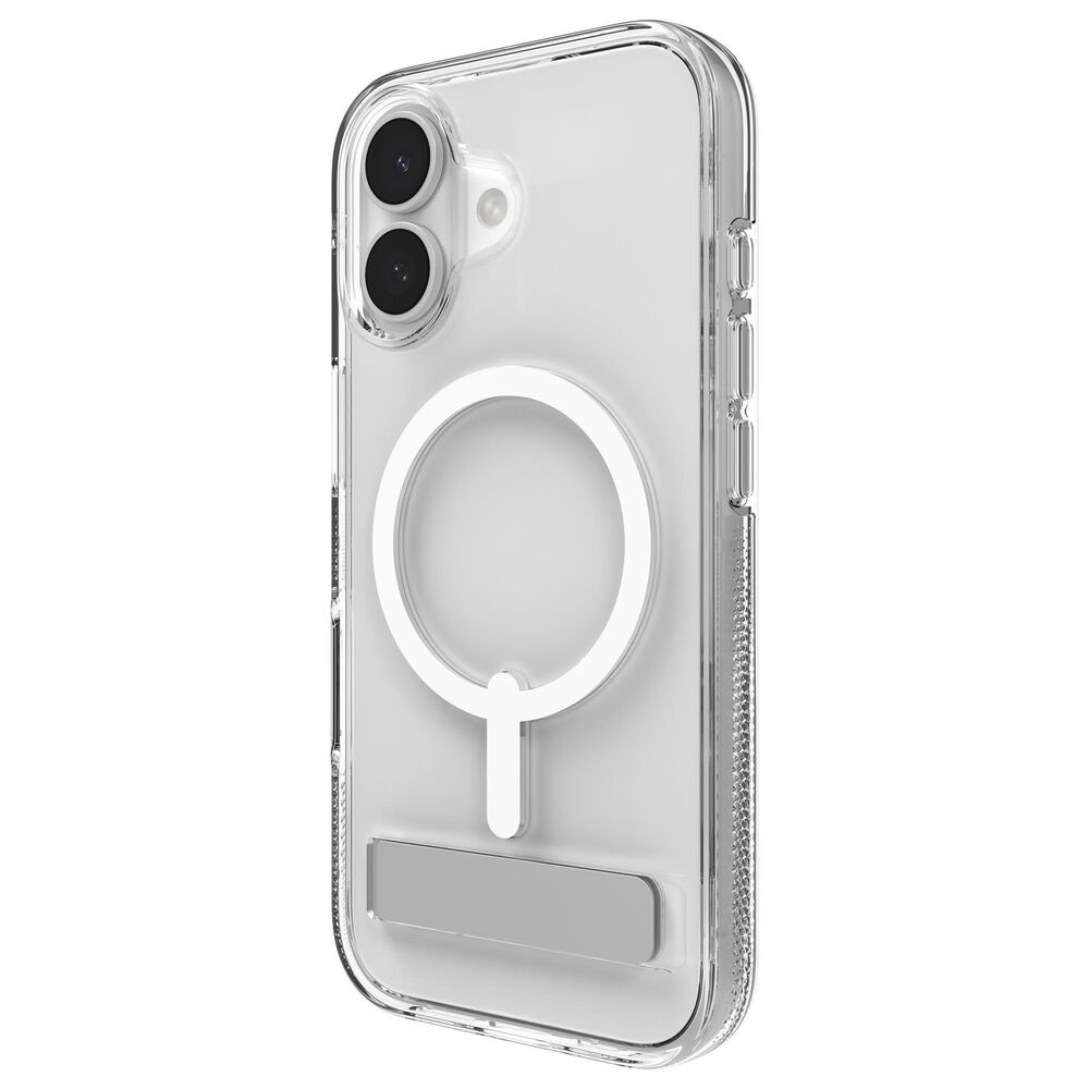 Zagg Crystal Palace Snap Case with Kickstand for Apple iPhone 17 in Clear, , large