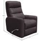 Simeon Collection Hercules Manual Swivel Glider Recliner in Chocolate, , large