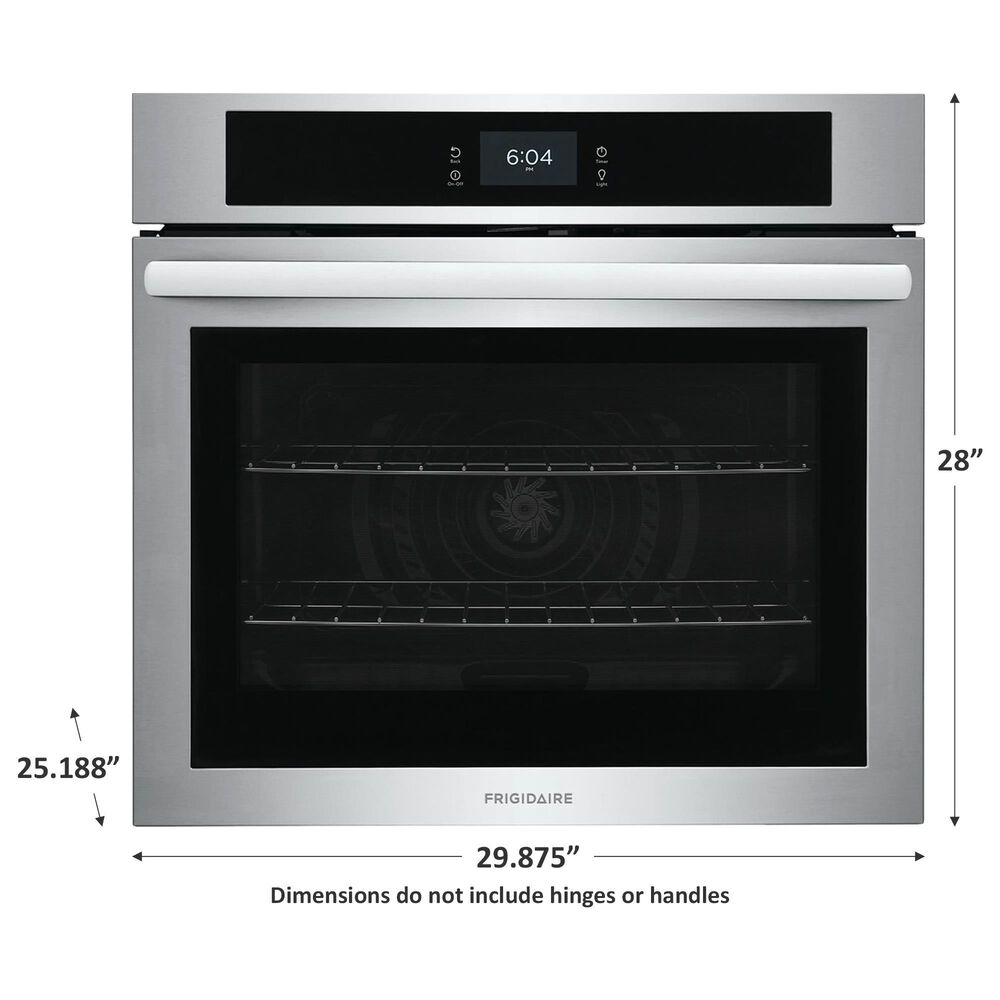 Frigidaire 30&quot; Single Electric Wall Oven with Fan Convection in Stainless Steel, , large