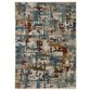 Oriental Weavers Hayden HAY02 7"10" x 10"10" Beige and Multicolor Area Rug, , large