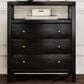 Butler Specialty Company Nora 3-Drawer Nightstand in Antique Coffee, , large