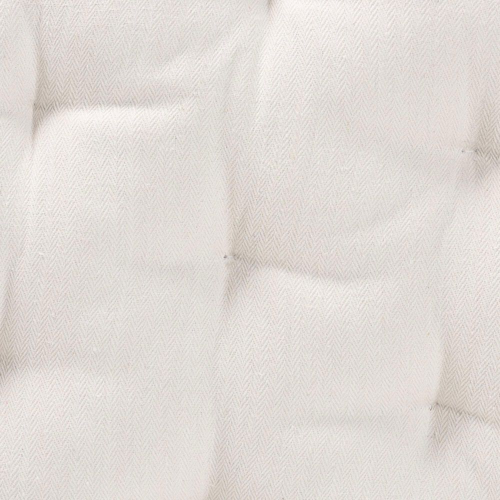 Baxton Studio Ediva Patio Accent Chair in White, , large