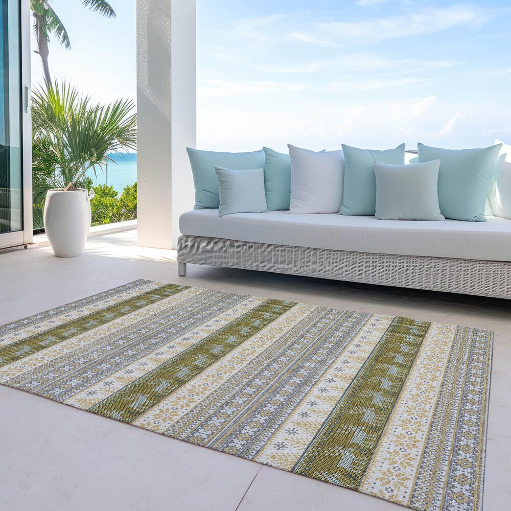 Dalyn Rug Company Wonderland WN26 3&#39; x 5&#39; Gray Indoor/Outdoor Area Rug, , large
