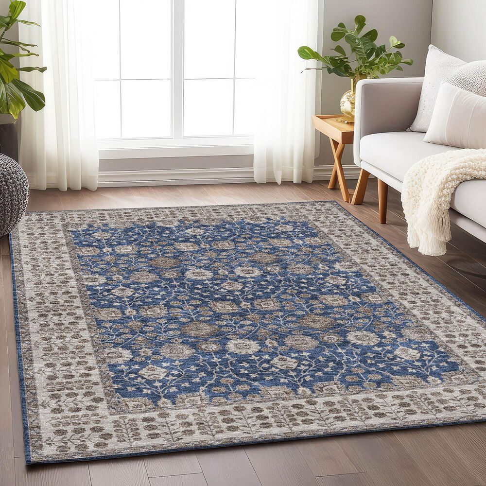 Dalyn Rug Company Hatay HY8 5&#39; x 7&#39;6&quot; Navy Area Rug, , large