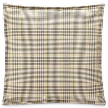 Vista Haus Newport Leeds 17" x 17" Square Throw Pillow in Dove, , large