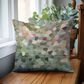 Dalyn Rug Company Kaleidoscope 22" Square Throw Pillow in Cactus, Olive, Plum, Pink, Teal, Purple and Brown, , large