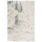 Nourison Desire Ivory, Grey and Blue 3"11" x 5"11" Area Rug, , large