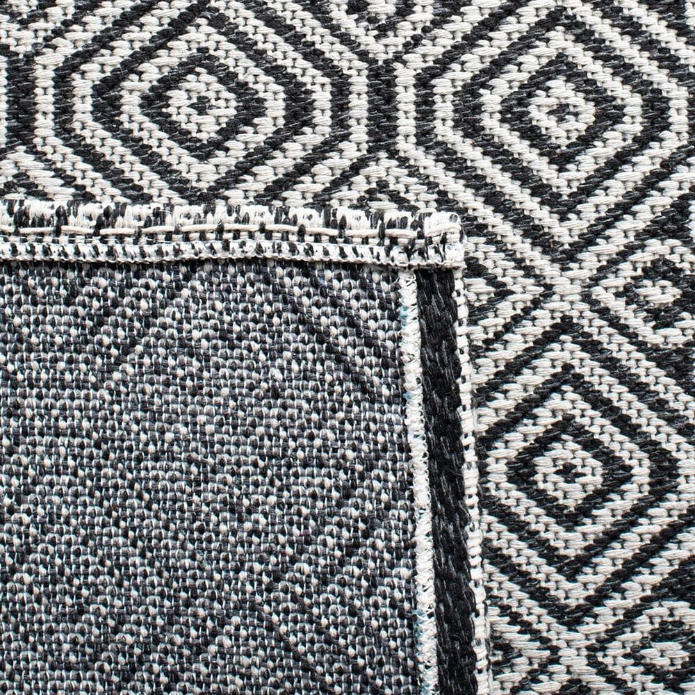 Safavieh Martha Stewart Cotton MSR402H 8&#39; x 10&#39; Charcoal and Grey Area Rug, , large