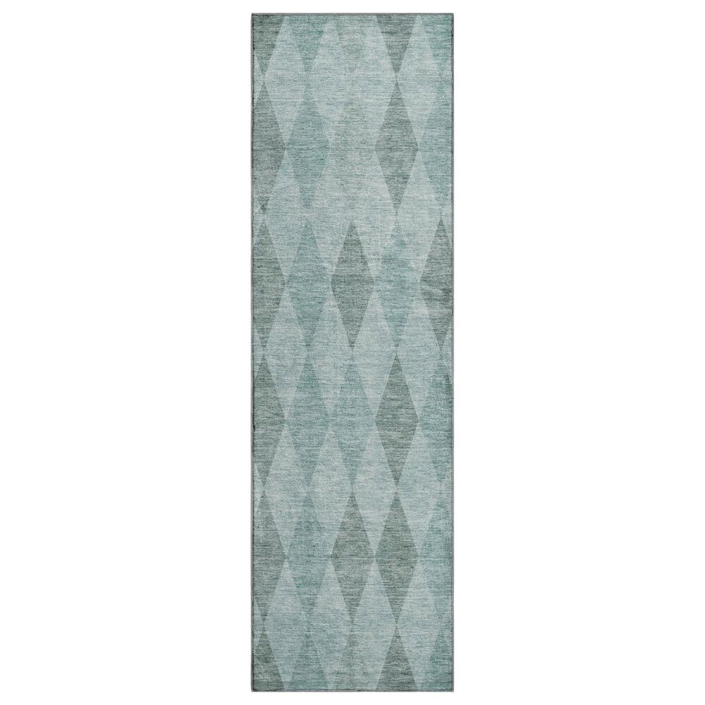 Dalyn Rug Company The Reserve TR2 Teal 2"3" x 7"6" Indoor/Outdoor Runner, , large