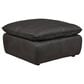 Bordeaux & Co Large Ottoman in Oslo Dark Grey, , large