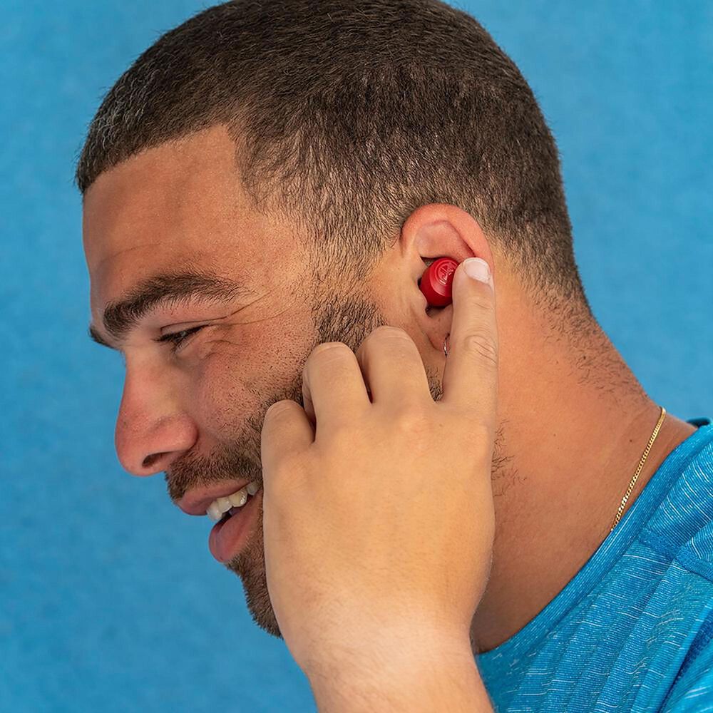 JLab Go Air Pop True Wireless Earbuds in Rose, , large